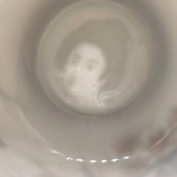 Vintage Japan Thin China Maple Leaf Silhouette Teacup Coffee Delicate Gi… - Picture 6 of 7